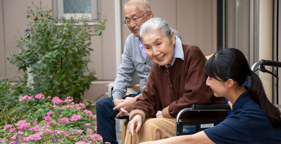 互いの顔がよく見える、安心の暮らし