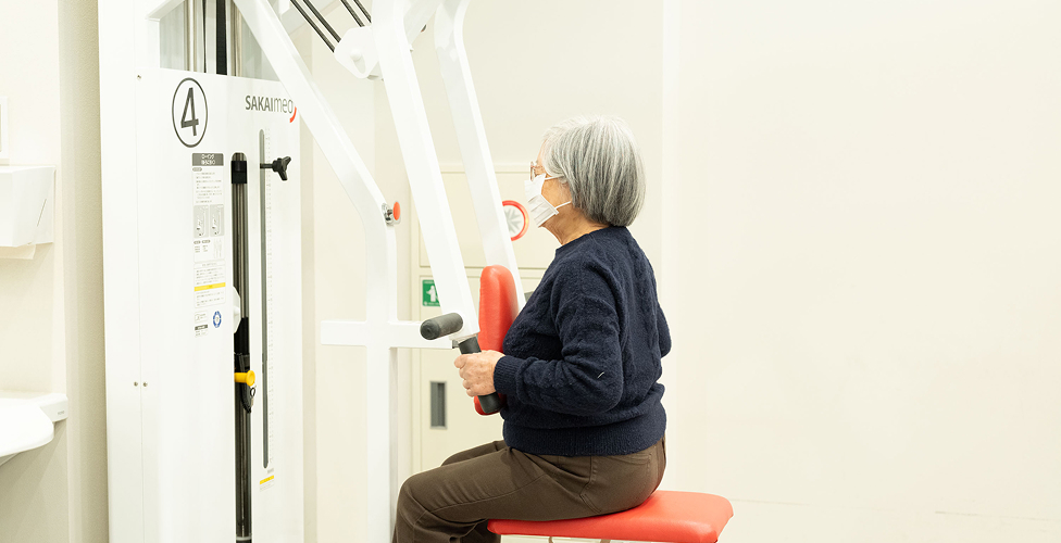 専門職による充実のリハビリテーション