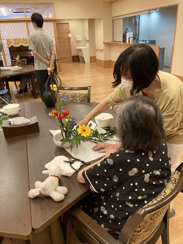 生け花教室 公式 サンケイビルウェルケアの有料老人ホーム