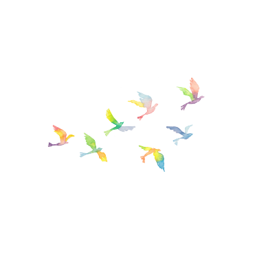 鳥のイラスト
