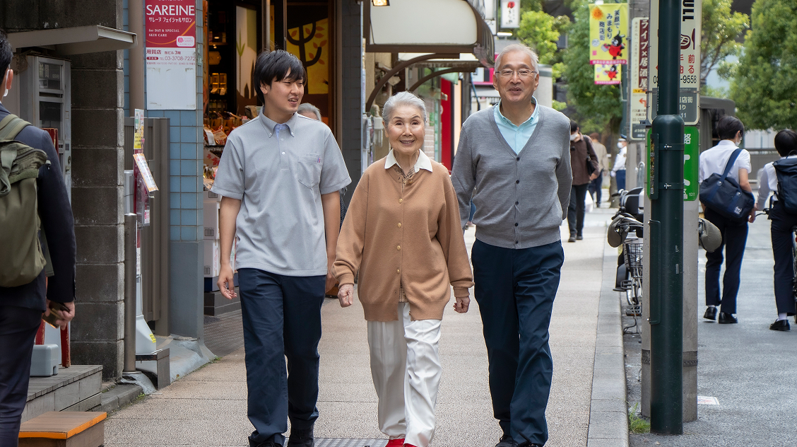 社会的サポートの様子