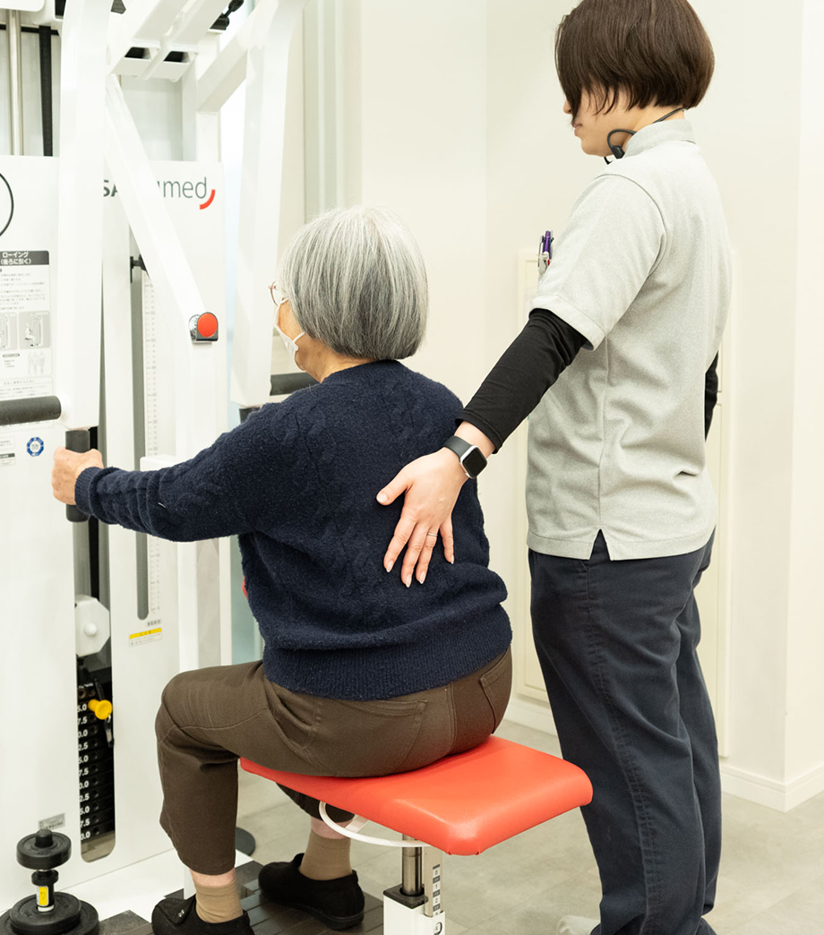 リハビリ・機能訓練の様子