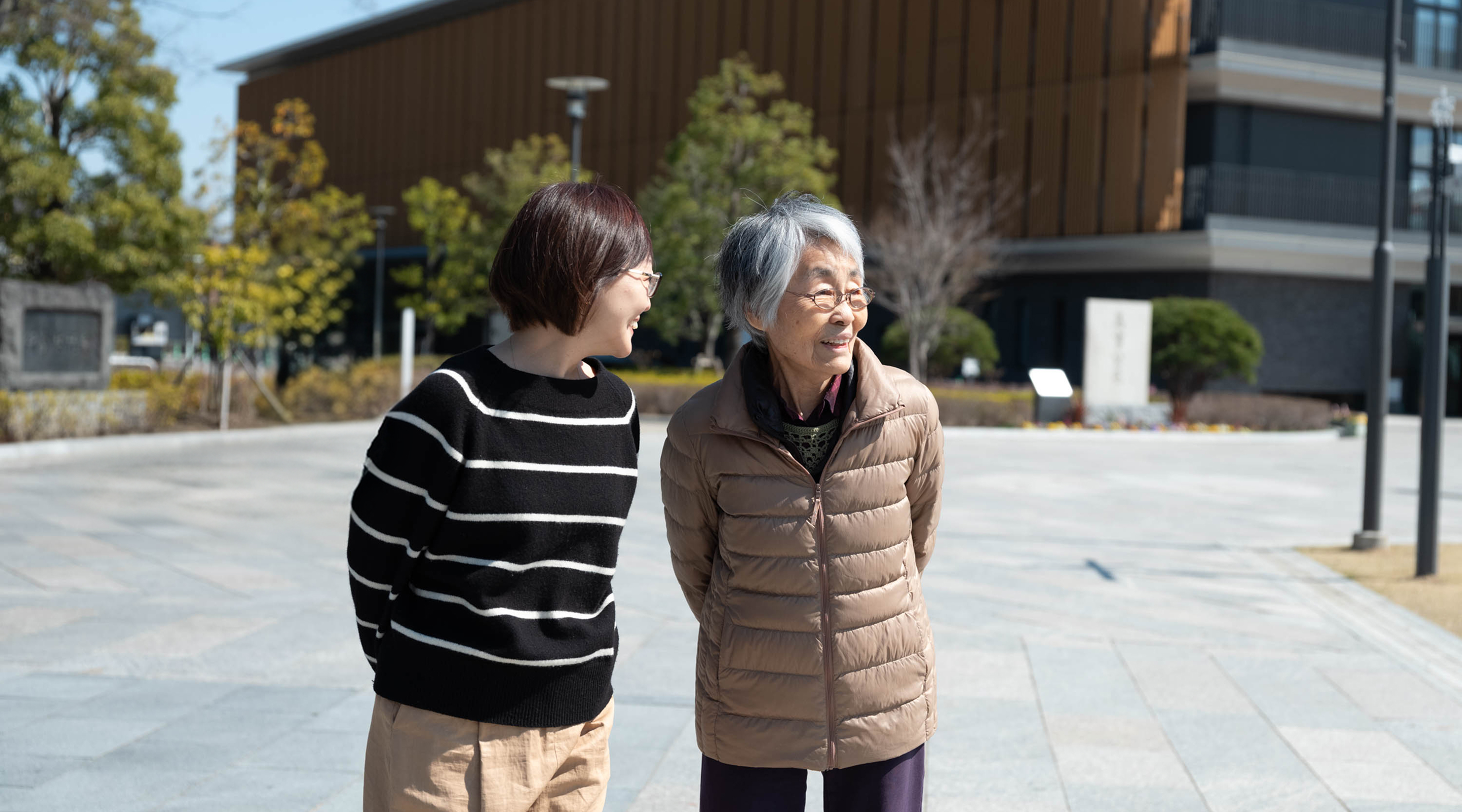 小さな挑戦を支えるケアの様子