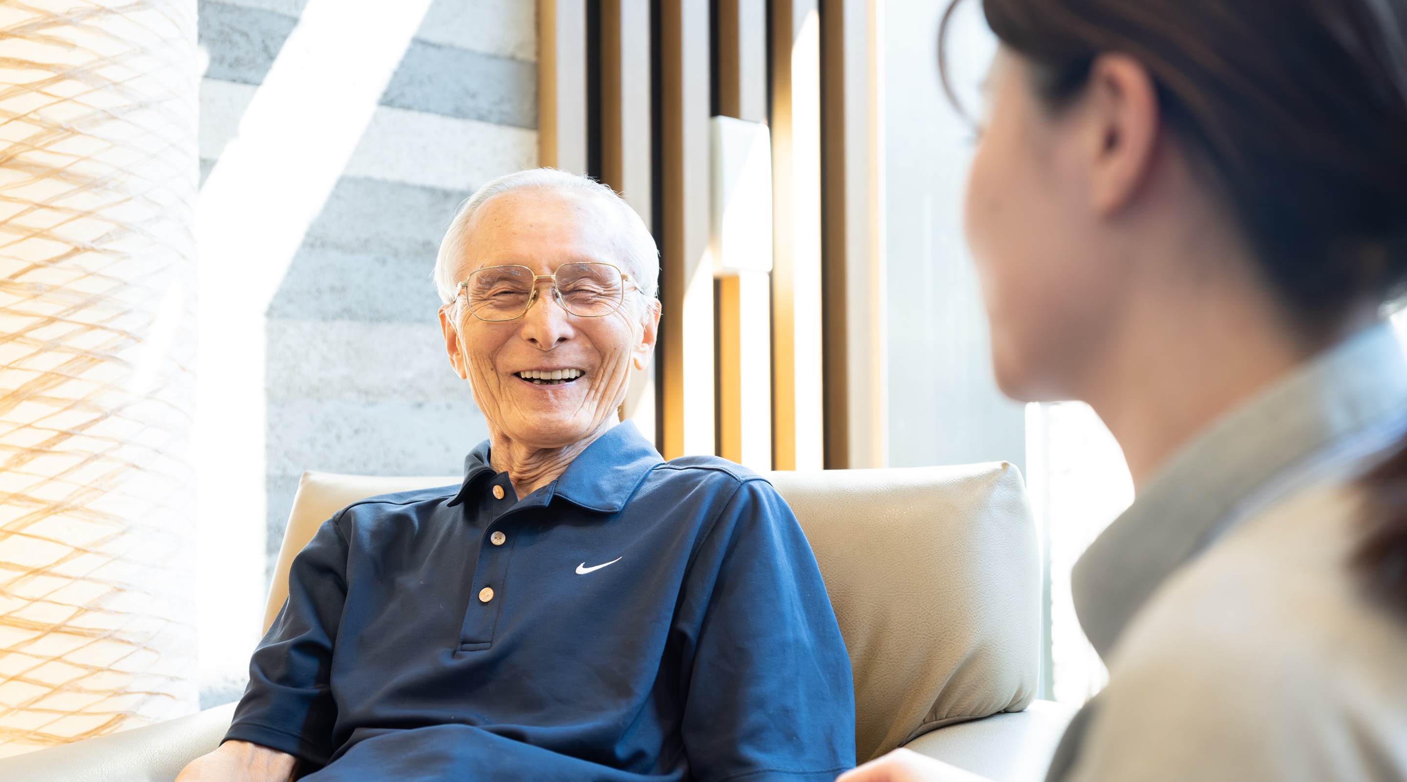 生きる力を引き出すケアの様子