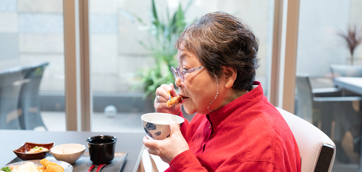 常食へのこだわり