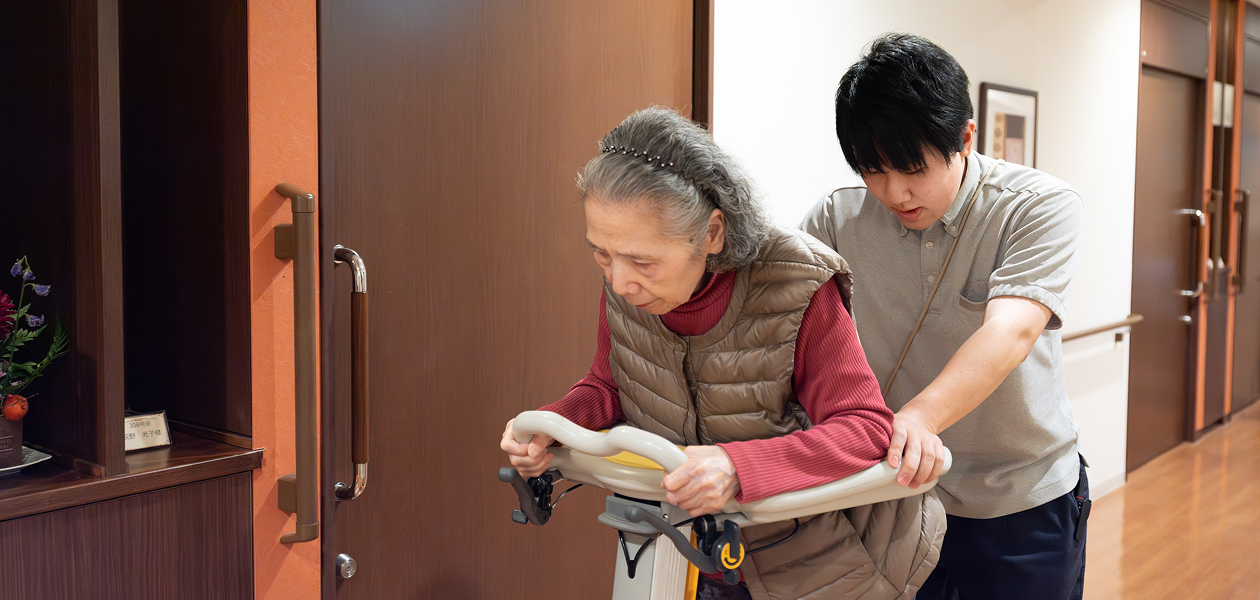 介護職員による生活リハビリ
